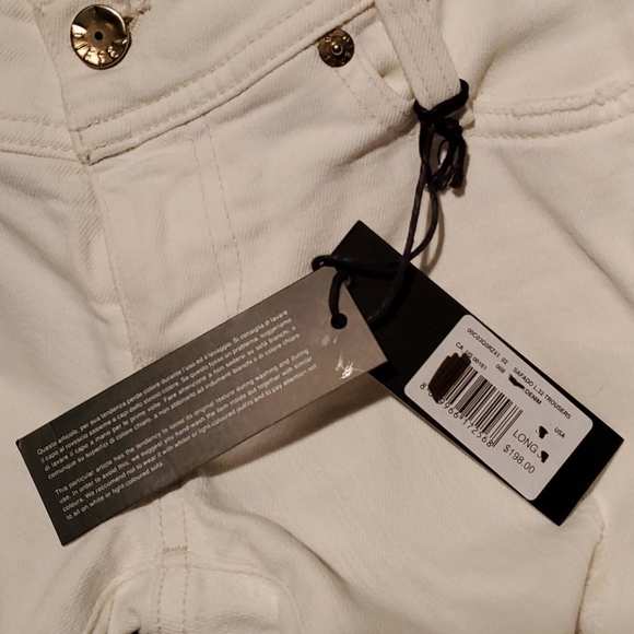 $ DROP NWT Diesel White Ripped Jeans - Picture 7 of 8
